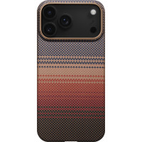 Чехол Pitaka Slim Case Sunset для iPhone 17 Pro Max, коричневый