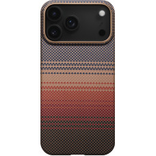 Чехол Pitaka Slim Case Sunset для iPhone 17 Pro Max, коричневый