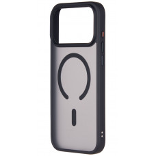 Чехол iP 17 Pro  Crust Magsafe, Black