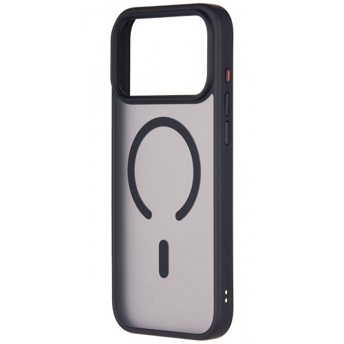 Чехол iP 17 Pro  Crust Magsafe, Black