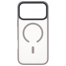 Чехол iP 17 Pro  Crust Magsafe, Grey