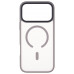 Чехол iP 17 Pro  Crust Magsafe, Grey