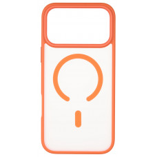 Чехол iP 17 Pro  Crust Magsafe, Orange
