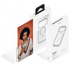 Чехол uBear Real Mag Case для iPhone 17 Pro, прозрачный