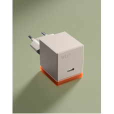 Сетевое зарядное устройство VLP NEO 45Вт USB-С, QC, серый
