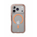 Чехол защитный VLP Bubble Case с MagSafe для iPhone 17 ProMax, оранжевый