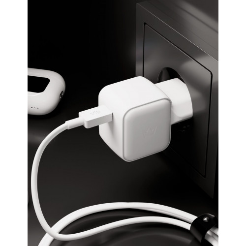 Сетевое зарядное устройство VLP G-Charge 30Вт USB-C, PD, QC, белый