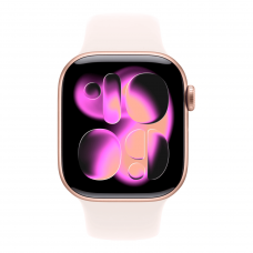 Умные часы Apple Watch Series 11 42mm GPS Rose Gold Aluminum Case Light Blush Sport Band S/M