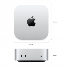 Системный блок Apple Mac mini M4 24 ГБ, 512 ГБ SSD, серебристый